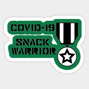 Snack Warrior 1 Sticker